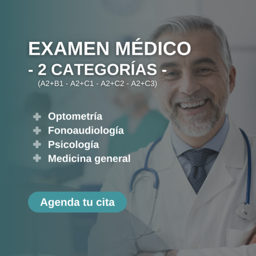 Examen médico | 2 categorías
